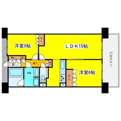 ザ・パークハウス大阪福島の物件間取画像